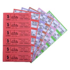 Thomas and Anca Bingo Ticket Booklets 6 to View