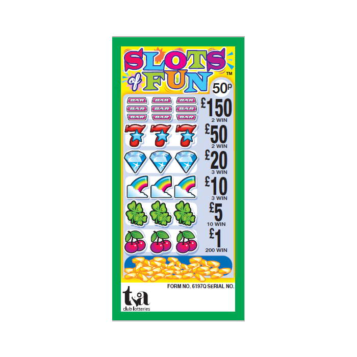 lottery pull tab tickets